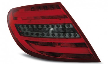 LED фонари задние MERCEDES С-класс W204 седан фото