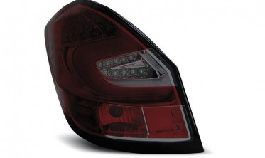 Диодные фонари задние SKODA FABIA 2 2007-2014 фото