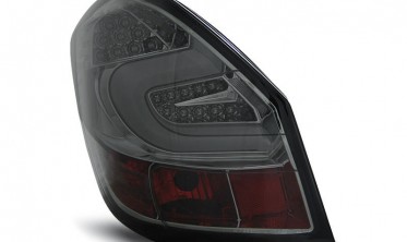 Тонированные фонари задние диодные SKODA FABIA 2 KOMBI, HATCHBACK фото
