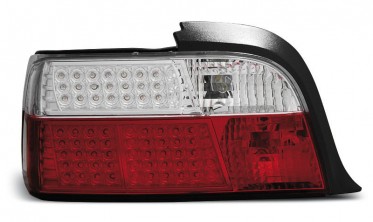 Задні ліхтарі BMW E36 12.90-08.99 COUPE RED WHITE з діодними поворотами фото