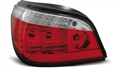 Диодные фонари (стопы задние) BMW 5 E60 red white фото