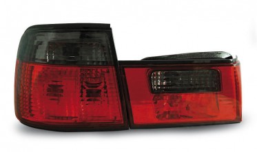 Тюнинговые фонари (задние стопы) BMW 5 E34 sedan red smoke фото