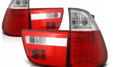 Светодиодные фонари задние BMW X5 E53 красные фото