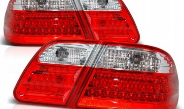 Діодні ліхтарі задні MERCEDES Е W210 седан фото
