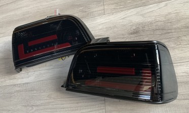 Тюнінгові LED задні ліхтарі BMW E36 coupe тоновані фото