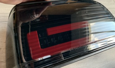 Тюнінгові LED задні ліхтарі BMW E36 coupe тоновані фото