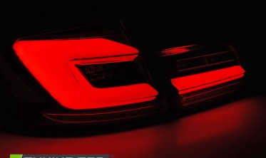 диодные задние фонари BMW 5 F10 с динамическими поворотами фото