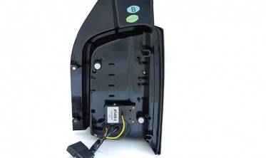 Тюнинговые задние фонари VW T5 Transporter 2003-2009 BLACK FULL LED фото