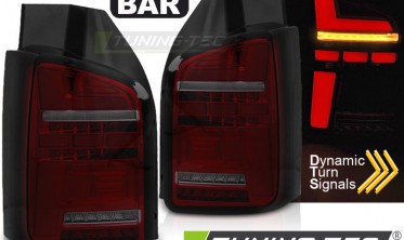 Светодиодные фонари задние VW T5 дорестайл распашонка фото