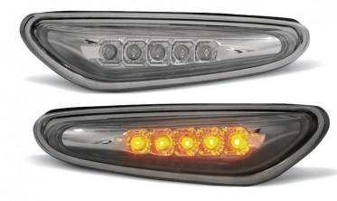 Тоновані led повороти бічні BMW E46 седан, універсал 01-05 фото