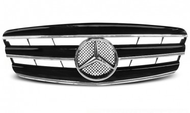 Решітка із зіркою Mercedes W221 у стилі CL фото