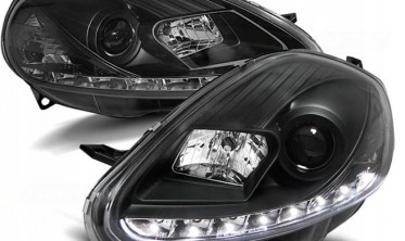 Тюнинговые фары передние FIAT GRANDE PUNTO рестайл фото