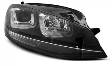 Фары передние тюнинг VOLKSWAGEN GOLF VII BLACK LINE фото