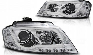 Нові передні фари AUDI A3 8P рестайлінг з ДХО фото