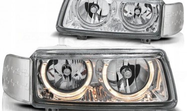 Тюнінгові фари передні VOLKSWAGEN PASSAT B4 кільця angel eyes фото