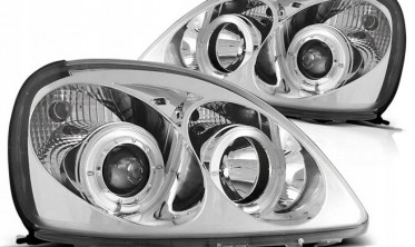 Линзованные фары передние TOYOTA YARIS 1999-2003 фото