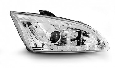 Тюнинг фары DAYLIGHT передние FORD FOCUS МК2 2004-2008 фото