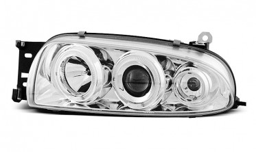 Передні фари з кільцями FORD FIESTA МК4 фото