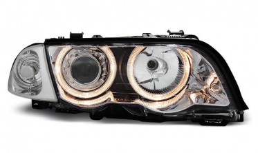 Фары передние Depo BMW E46 дорестайл седан, универсал фото
