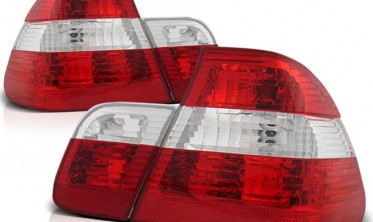 Задние фонари BMW E46 седан дорестайл red-white фото