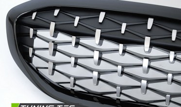 Решетка радиатора (ноздри) BMW G20, G21 Diamond стиль фото