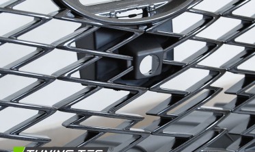 Решетка радиатора Lexus RX в стиле F-sport с местом под камеру фото