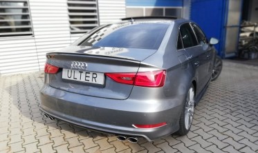 Глушитель Ulter из нержавейки на две стороны Audi A3 8V Sedan фото