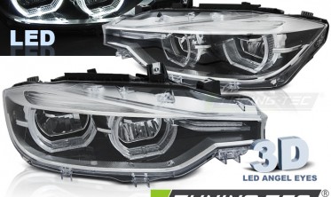 передние фары Full Led для BMW F30 / F31 дорестайл фото