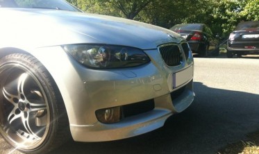 Накладка переднего бампера BMW E92 / E93 дорестайл фото