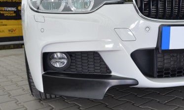 Боковые накладки переднего бампера BMW F30 M-pakiet  фото