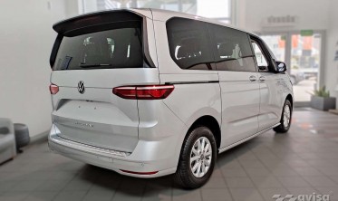 Алюмінієва захисна накладка на задній бампер VW Multivan T7 фото