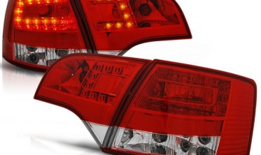 Светодиодные фонари задние Audi A4 B7 универсал фото