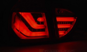 Тюнінгові ліхтарі задні BMW 3 E91 kombi 2009-2011 LED BAR red white фото