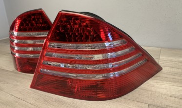 Тюнинговые задние фонари Mercedes W220 (1998-2005) фото