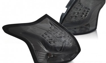 Тонні задні ліхтарі LED BAR FORD FOCUS 3 HATCHBACK 2011-2014 фото
