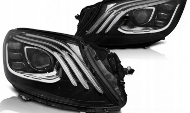 Передні тюнінгові фари MERCEDES S W222 full led фото