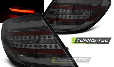 Тонні LED ліхтарі задні MERCEDES С-клас W204 дорестайл седан фото