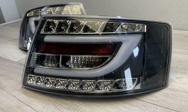 Фонари задние черные AUDI A6 C6 дорестайл с фишкой 7PIN фото