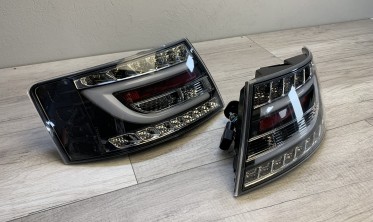 Фонари задние черные AUDI A6 C6 дорестайл с фишкой 7PIN фото