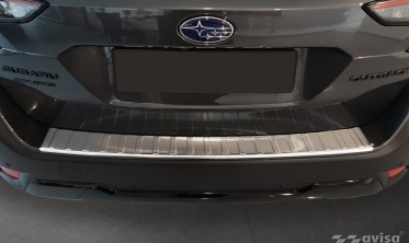 Защитная накладка на задний бампер Subaru Outback 6 фото