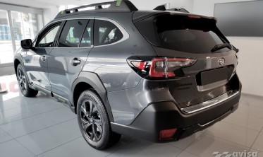 Защитная накладка на задний бампер Subaru Outback 6 фото