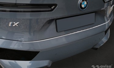 Защитная накладка на задний бампер BMW iX i20 фото