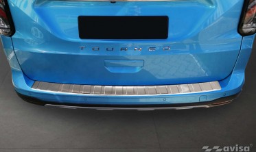 Защитная накладка на задний бампер Ford Tourneo Connect 3 фото