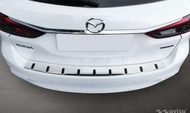 Защитная накладка Strong на задний бампер Mazda 6 Kombi фото
