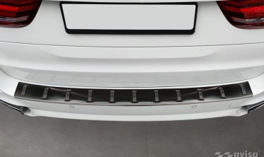 Защитная листва Strong на край заднего бампера BMW X5 F15 M-Pakiet фото