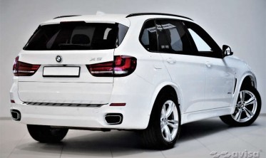 Защитная листва Strong на край заднего бампера BMW X5 F15 M-Pakiet фото