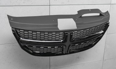 Черная решетка радиатора Dodge Journey I 2008-2020 фото