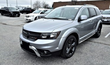 Черные тюнинг фары передние DODGE JOURNEY I 2008-2020 фото