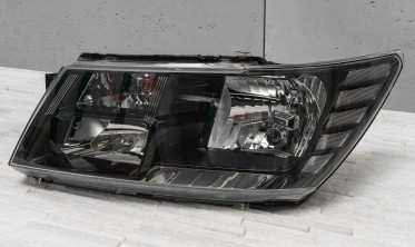 Черные тюнинг фары передние DODGE JOURNEY I 2008-2020 фото