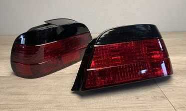 Задние тюнинговые фонари BMW E38 7-серии red-smoke фото